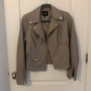 Express Faux‎ Leather Moto Jacket